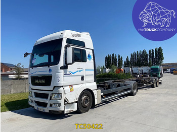 Caminhão transportador de contêineres/ Caixa móvel MAN TGX