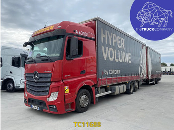 Caminhão com lona MERCEDES-BENZ Actros 2648