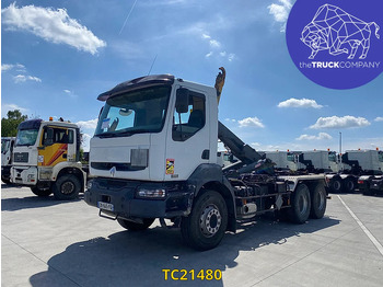 Caminhão transportador de contêineres/ Caixa móvel RENAULT Kerax 370