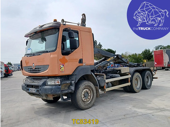 Caminhão transportador de contêineres/ Caixa móvel RENAULT Kerax 370