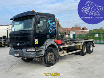 Caminhão transportador de contêineres/ Caixa móvel RENAULT Kerax 370