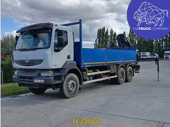 Camião de caixa aberta/ Plataforma RENAULT Kerax 380