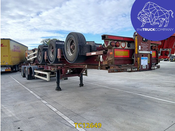 Semireboque transportador de contêineres/ Caixa móvel RENDERS