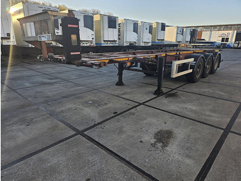 Semireboque transportador de contêineres/ Caixa móvel LAG