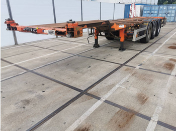 Semireboque transportador de contêineres/ Caixa móvel NOOTEBOOM