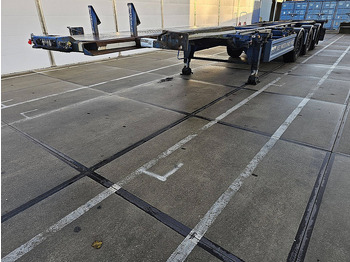 Semireboque transportador de contêineres/ Caixa móvel RENDERS