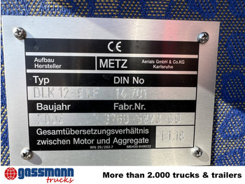 Carro de bombeiro MAN LE 15.255 4x2 LLC Doka, Metz DLA-K 12/9: foto 4