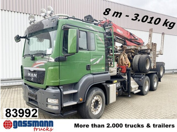 Caminhão florestal MAN TGS 26.480