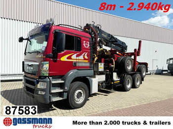 Caminhão florestal MAN TGS 26.540