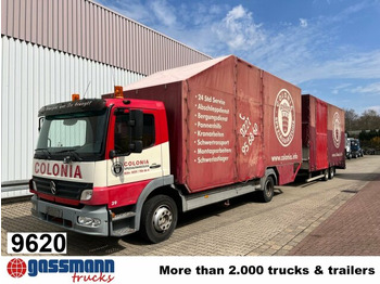 Caminhão com lona MERCEDES-BENZ Atego 1223