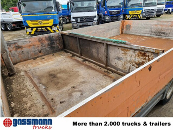 Camião de caixa aberta/ Plataforma Mercedes-Benz Atego 815 4x2, 2x AHK: foto 4
