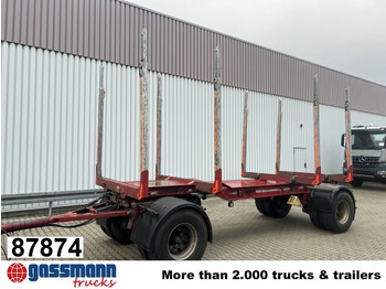 Reboque transporte de madeira