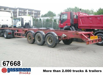 Semireboque transportador de contêineres/ Caixa móvel