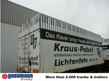 Caminhão transportador de contêineres/ Caixa móvel WB Wechselbrücke Koffer, 12x VORHANDEN!: foto 2