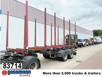 Reboque transporte de madeira ZASŁAW