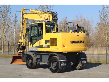 Escavadeira de rodas Komatsu PW160-11 | ENGCON TILTROTATOR | BUCKET | TRAILER HYDR.: foto 3