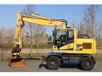 Escavadeira de rodas KOMATSU PW160