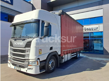 Caminhão com lona SCANIA R 450