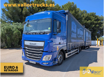 Caminhão com lona DAF XF 460