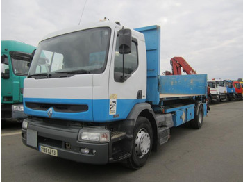 Camião de caixa aberta/ Plataforma RENAULT Premium 370