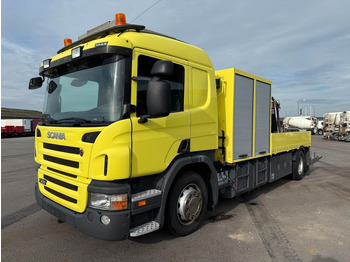 Camião de caixa aberta/ Plataforma SCANIA P 400