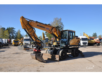Escavadeira de rodas HYUNDAI