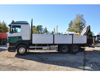 Camião de caixa aberta/ Plataforma Scania R 480: foto 4