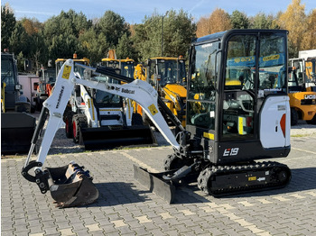 Mini escavadeira Bobcat E19 Komplet Łyżek Mało Używana Przepracowane tylko 90mth: foto 3