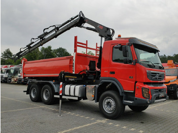 Caminhão basculante, Caminhão grua Volvo FMX 410 6x4 13L HDS Radiowy Hydroburta: foto 4