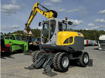 Escavadeira de rodas Wacker Neuson EW100 Pług + Podpory 10 ton Szybkozłącze Klimatyzacja: foto 3 Escavadeira de rodas Wacker Neuson EW100 Pług + Podpory 10 ton Szybkozłącze Klimatyzacja: foto 3