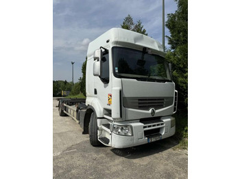 Caminhão transportador de contêineres/ Caixa móvel RENAULT Premium 430