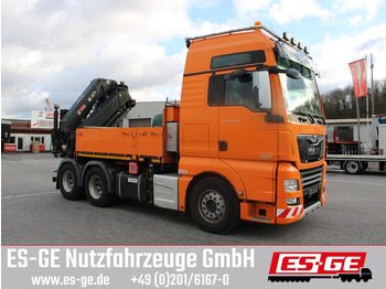 Camião de caixa aberta/ Plataforma, Caminhão grua MAN TGX 26.540 + HIABV-Ladekran 477E-4 HIPRO: foto 3