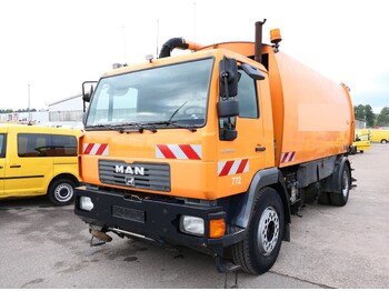 Caminhão limpa fossa MAN 18.285 LLC LE280B ZW SCHIENENREINIGER SCHÖRLING: foto 5