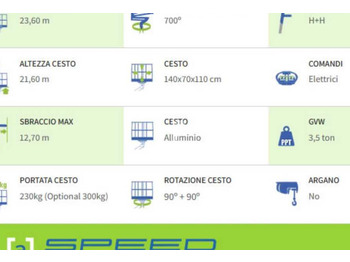 Caminhão com plataforma aérea SOCAGE 24D SPEED (Iveco Daily): foto 3