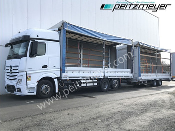 Caminhão com lona MERCEDES-BENZ Actros 2542