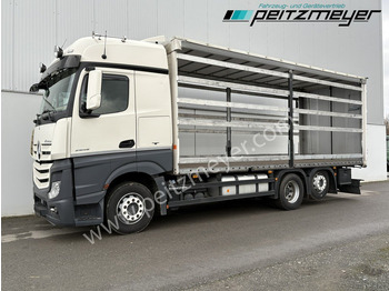 Caminhão com lona MERCEDES-BENZ Actros 2545