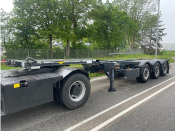 Semireboque transportador de contêineres/ Caixa móvel BROSHUIS
