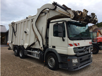 Caminhão de lixo Mercedes-Benz Actros 2532 MP 3 Faun Frontlader 533 Waage Mercedes-Benz Actros 2532 MP 3 Faun Frontlader 533 Waage: foto 3