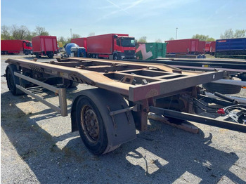 Reboque ampliroll/ Multibenne Hüffermann 2-achs Abrollanhänger HAR 18.70 Containeranhänge: foto 2