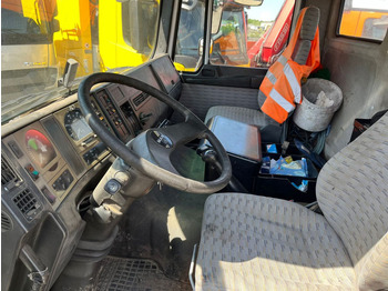 Caminhão polibenne, Caminhão grua MAN F2000 27.342 6x4 Abrollkipper mit Kran: foto 5