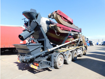 Caminhão betoneira Volvo Pompa de beton cu mixer fm 9: foto 3