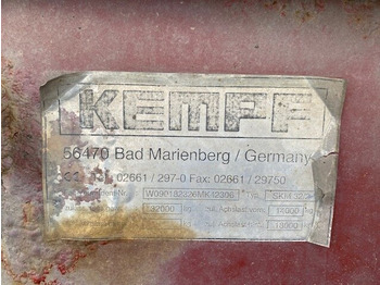 Semireboque basculante Kempf SKM 32/2 SKM 32/2 Stahlmulde ca. 24m³, Liftachse, Zwillingsbereift: foto 4