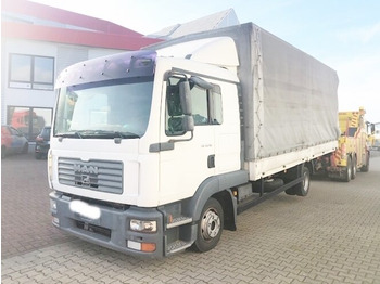 Caminhão com lona MAN TGL 8.210 BL 4x2 TGL 8.210 BL 4x2 mit LBW, Motorschaden!: foto 2