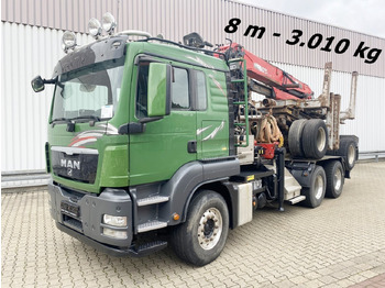 Caminhão florestal MAN TGS 26.480