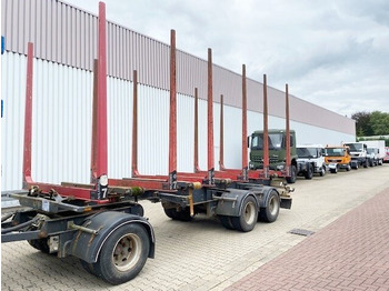 Reboque transporte de madeira ZASŁAW
