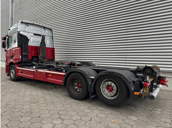 Caminhão polibenne Renault T480 13 LTR / 6X2 / MultiLift 26T / Roof Klima / NL Truck: foto 4