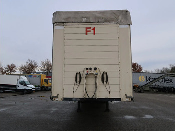 Semi-reboque de lona Diversen Turbo's Hoet. 3 Achsen, BPW, Edscha, Belgium Trailer, TOP!: foto 2