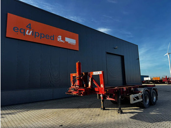 Semireboque transportador de contêineres/ Caixa móvel VAN HOOL 20'