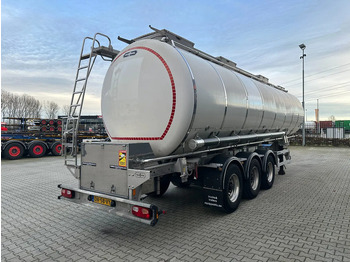 Semirreboque tanque para transporte de alimentos Van Hool FOOD / 39.000L / 3-COMP / INOX / NL-trailer / APK: 07/2026: foto 3 Semirreboque tanque para transporte de alimentos Van Hool FOOD / 39.000L / 3-COMP / INOX / NL-trailer / APK: 07/2026: foto 3
