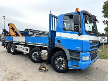 Caminhão grua DAF CF 85.360 8x2 PLATFORM 7m35 + CRANE EFFER 165-3S + RADIO - MANUAL GEARBOX ZF - EURO 5 - BE TRUCK: foto 2